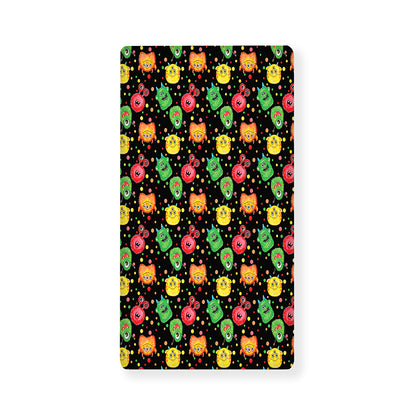 Little Monster Pattern Print Baby Crib Sheet