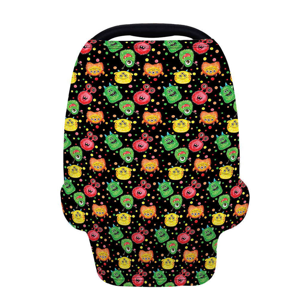 Little Monster Pattern Print Baby Seat Cover