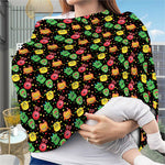 Little Monster Pattern Print Baby Seat Cover