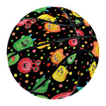 Little Monster Pattern Print Basketball