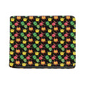 Little Monster Pattern Print Bifold Wallet
