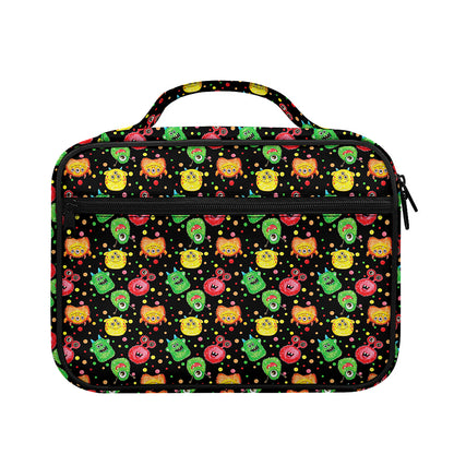 Little Monster Pattern Print Briefcase Bible Bag