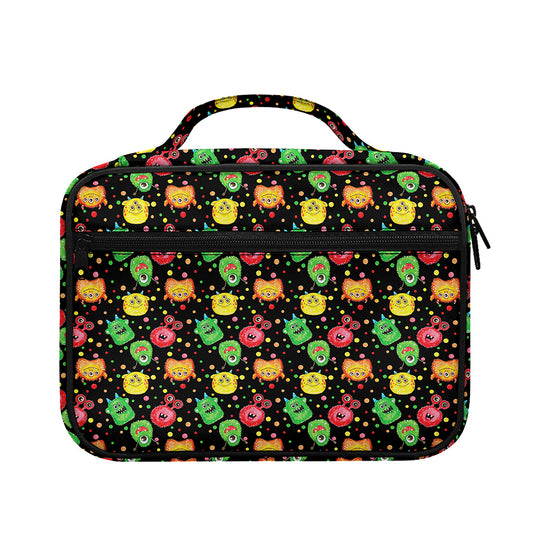 Little Monster Pattern Print Briefcase Bible Bag