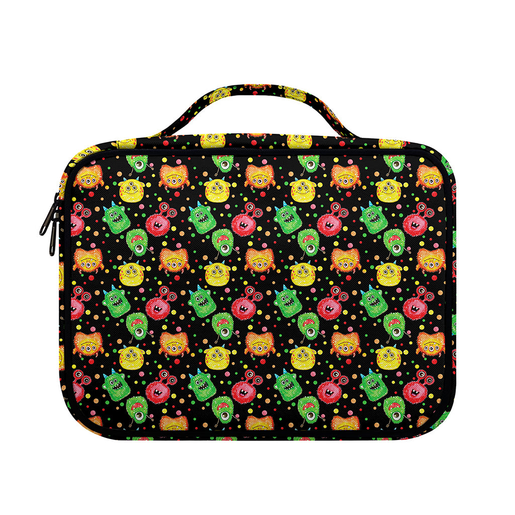 Little Monster Pattern Print Briefcase Bible Bag