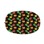 Little Monster Pattern Print Car Side Mirror Covers