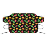 Little Monster Pattern Print Car Windshield Snow Cover