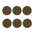 Little Monster Pattern Print Coaster Set