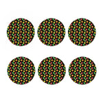 Little Monster Pattern Print Coaster Set