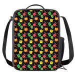 Little Monster Pattern Print Crossbody Lunch Bag