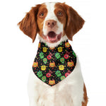 Little Monster Pattern Print Dog Bandana