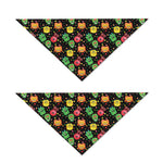 Little Monster Pattern Print Dog Bandana