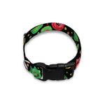 Little Monster Pattern Print Dog Collar