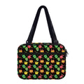 Little Monster Pattern Print Double Strap Bible Bag