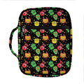 Little Monster Pattern Print Front Pocket Bible Bag