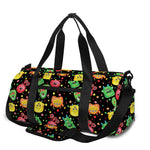 Little Monster Pattern Print Gym Bag