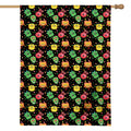 Little Monster Pattern Print House Flag