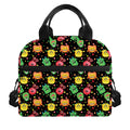 Little Monster Pattern Print Insulated Lunch Bag