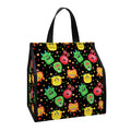 Little Monster Pattern Print Insulated Lunch Tote