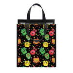 Little Monster Pattern Print Insulated Lunch Tote
