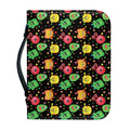 Little Monster Pattern Print Leather Bible Cover