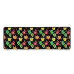 Little Monster Pattern Print Long Kitchen Mat