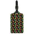 Little Monster Pattern Print Luggage Tag