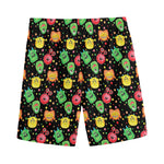 Little Monster Pattern Print Men's Sports Shorts