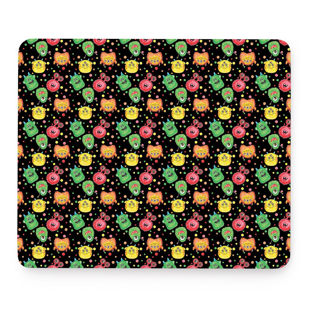 Little Monster Pattern Print Mouse Pad