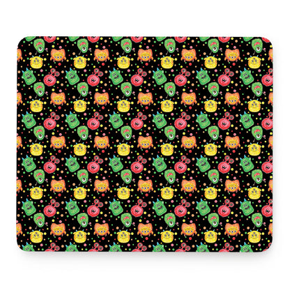 Little Monster Pattern Print Mouse Pad