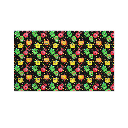 Little Monster Pattern Print Polyester Flag