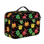 Little Monster Pattern Print Portable Lunch Bag