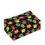 Little Monster Pattern Print Rectangle Tissue Box Cover
