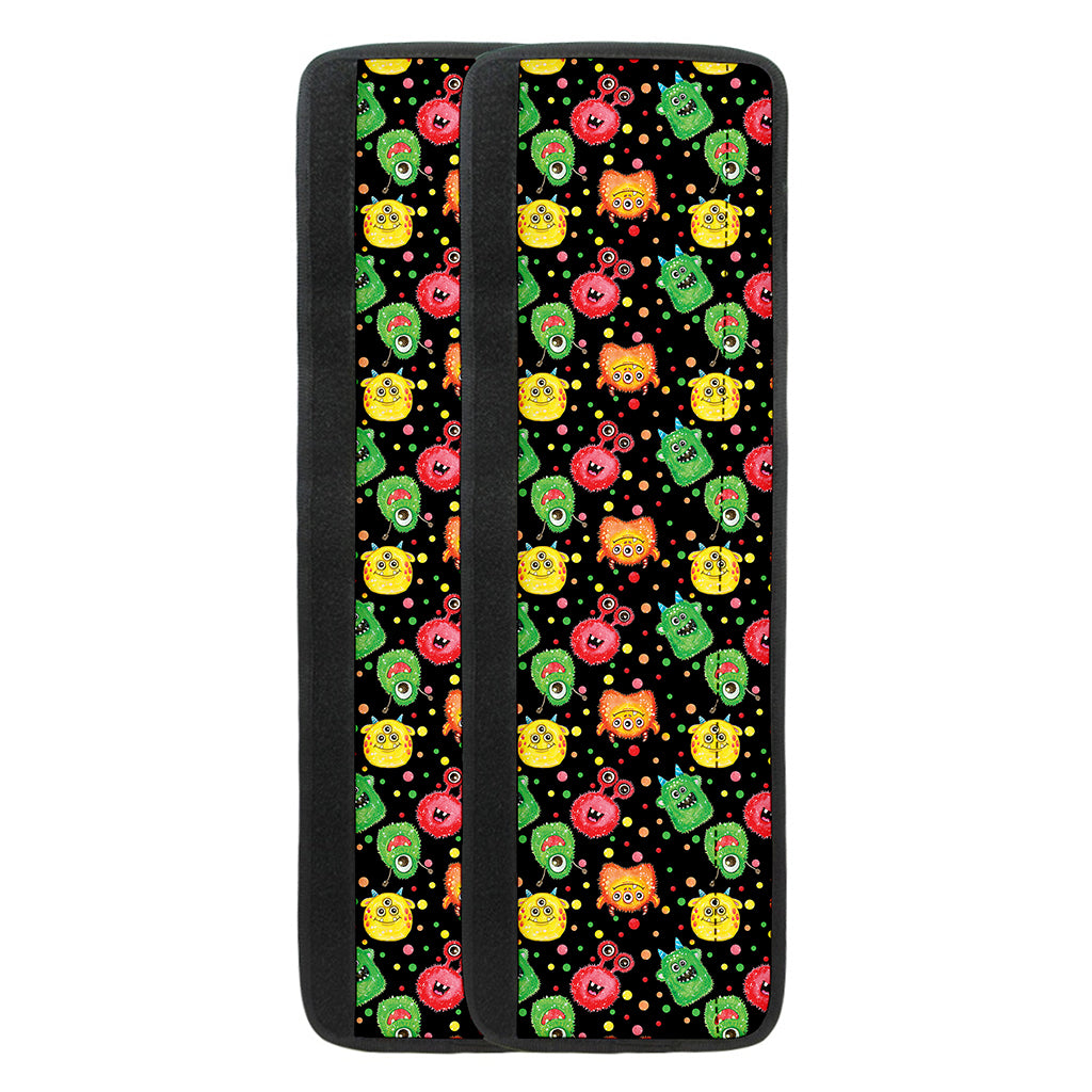 Little Monster Pattern Print Refrigerator Handle Covers