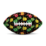 Little Monster Pattern Print Rugby Ball