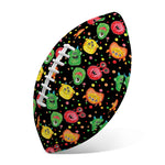 Little Monster Pattern Print Rugby Ball