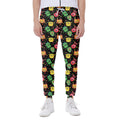 Little Monster Pattern Print Joggers