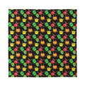 Little Monster Pattern Print Silk Bandana