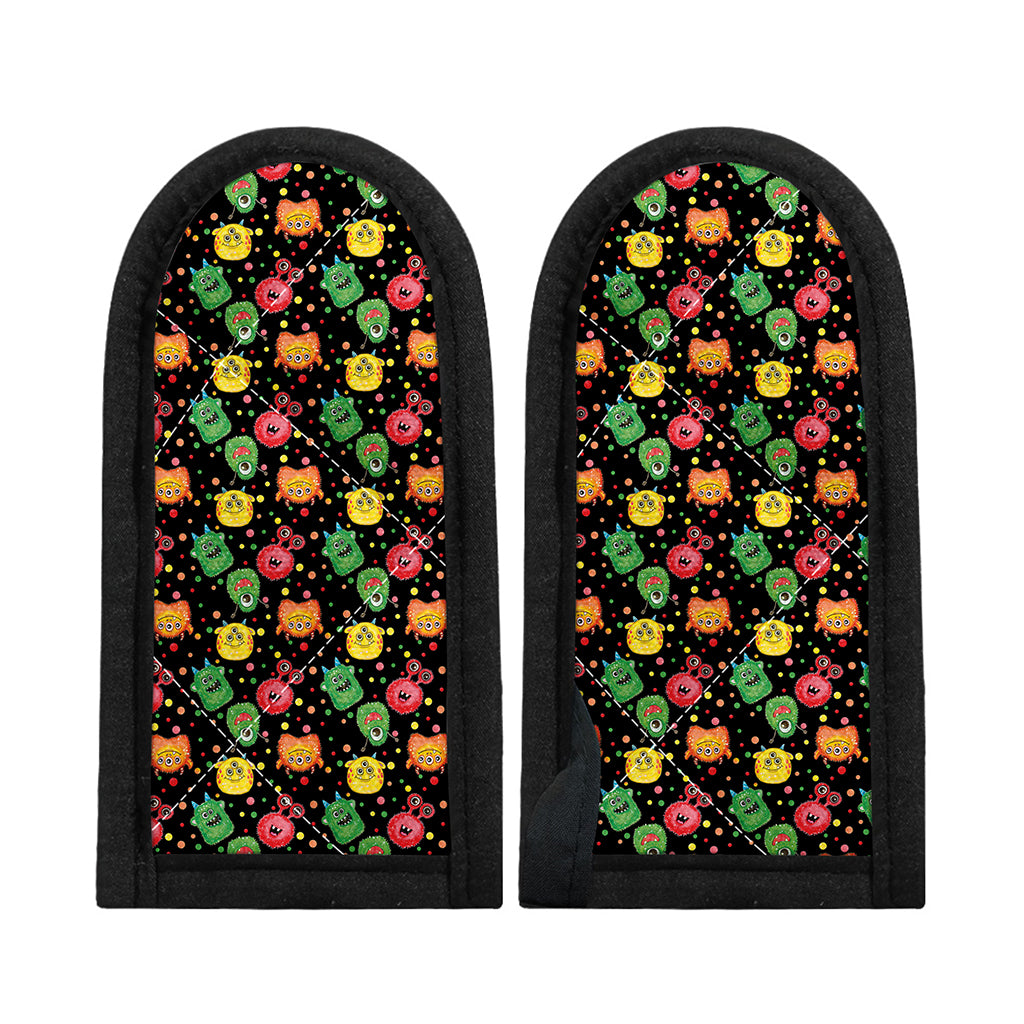 Little Monster Pattern Print Skillet Handle Cover