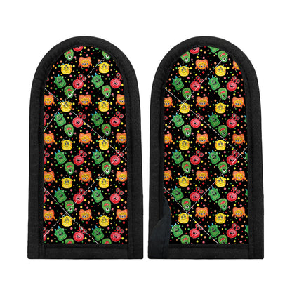 Little Monster Pattern Print Skillet Handle Cover