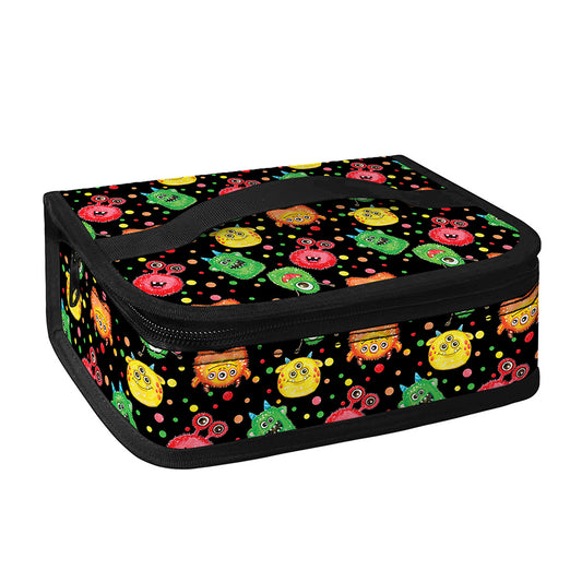 Little Monster Pattern Print Small Lunch Bag