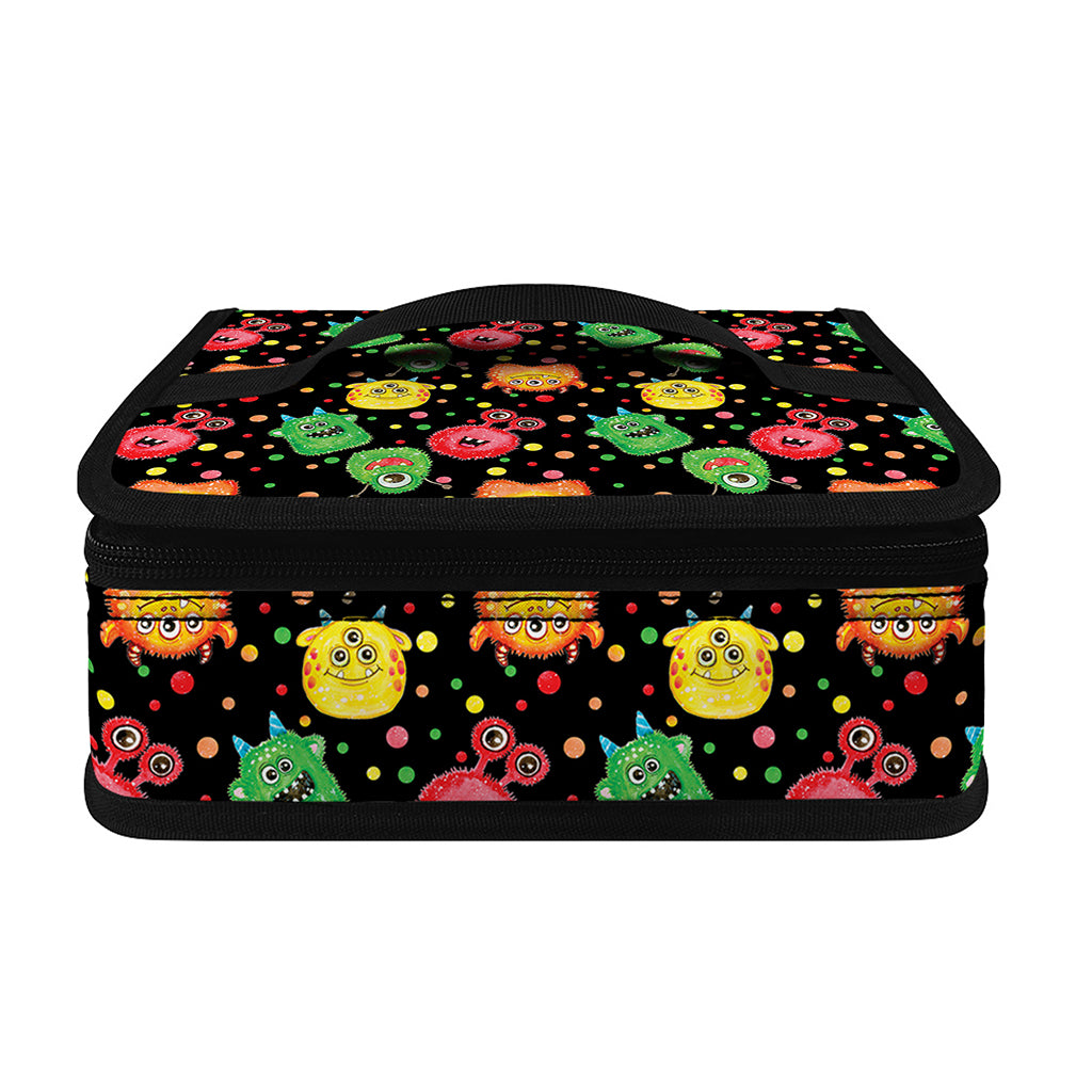 Little Monster Pattern Print Small Lunch Bag
