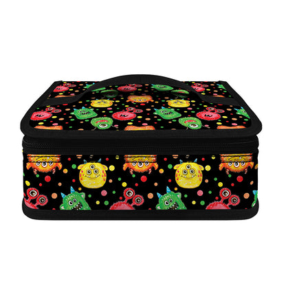 Little Monster Pattern Print Small Lunch Bag