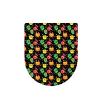 Little Monster Pattern Print Toilet Lid Cover