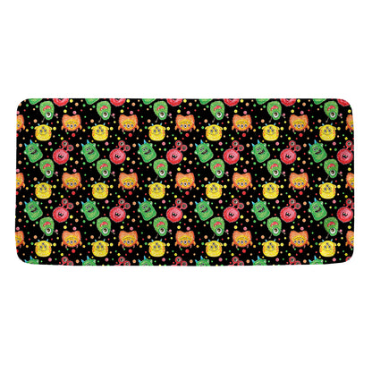 Little Monster Pattern Print Towel
