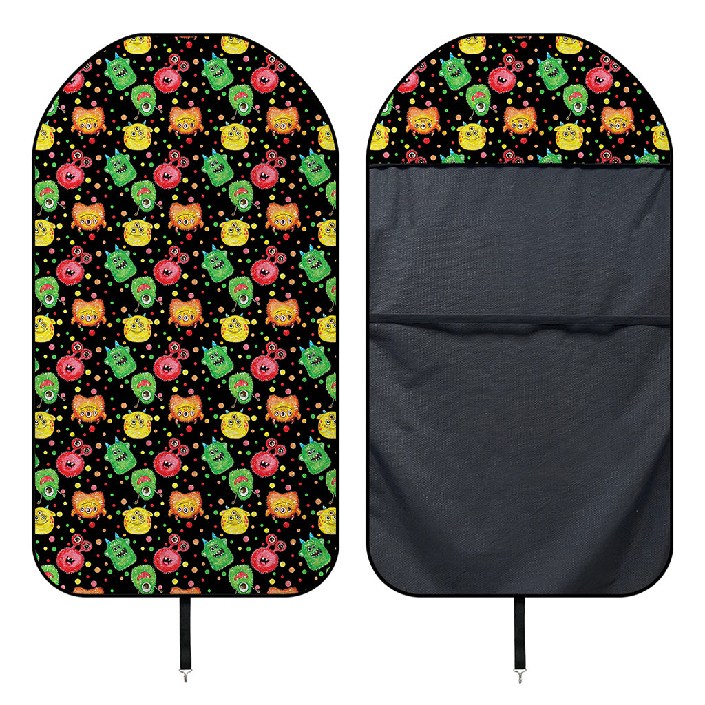 Little Monster Pattern Print Waterproof Car Seat Cover