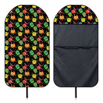 Little Monster Pattern Print Waterproof Car Seat Cover