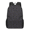 Little Ninja Pattern Print 17 Inch Backpack