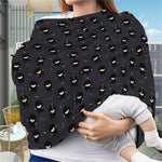 Little Ninja Pattern Print Baby Seat Cover