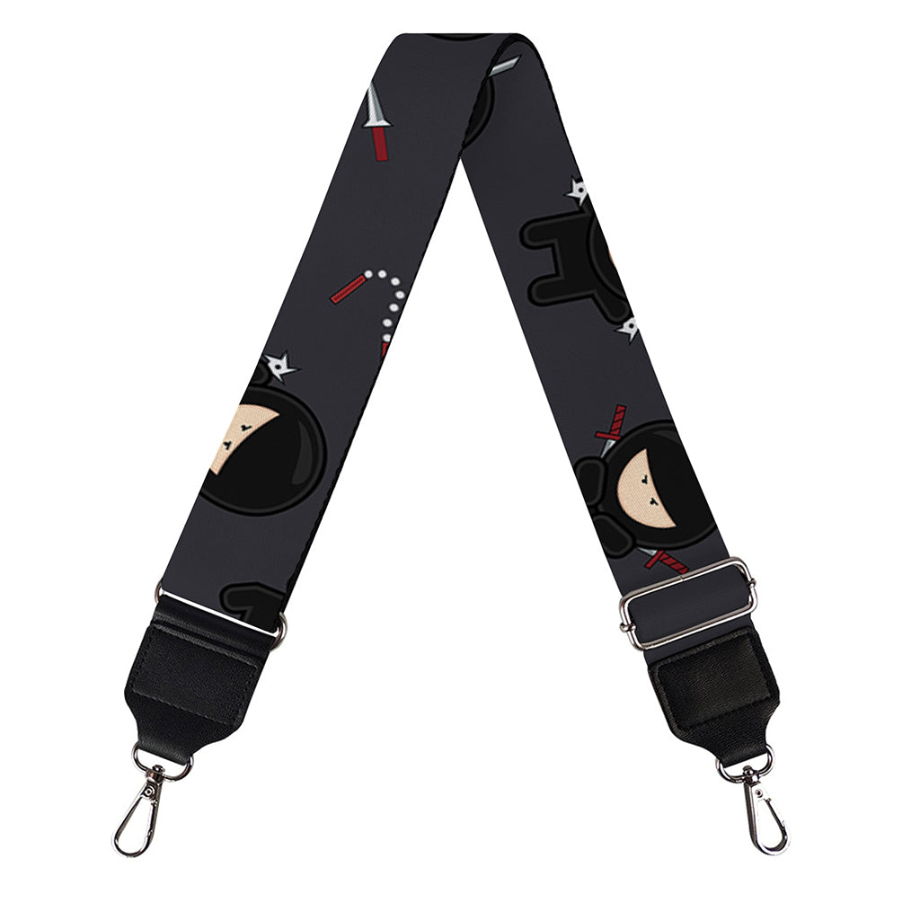 Little Ninja Pattern Print Bag Strap