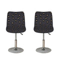 Little Ninja Pattern Print Bar Stool Covers
